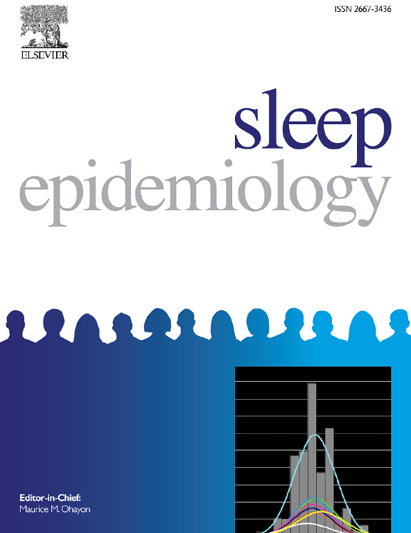 Go to journal home page - Sleep Epidemiology